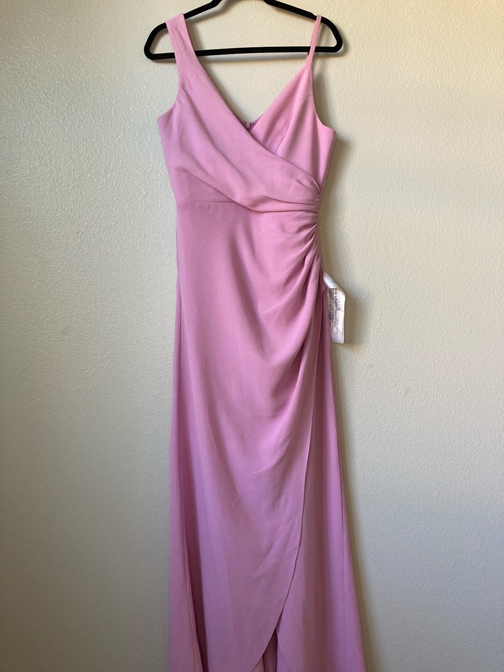 Dress The Population Camelia Stretch Crepe Lavender Gown Dress *AS IS* sz M